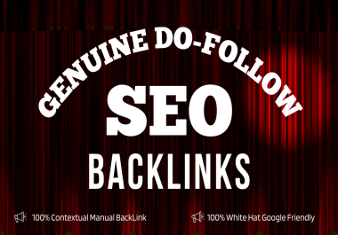 Build,  DA60+ Dofollow Contextual SEO Backlinks