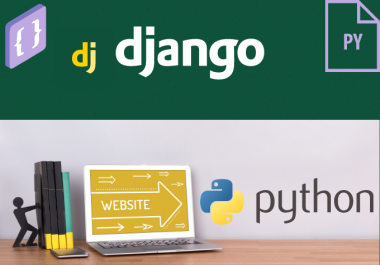 I will develop python web apps using Django Framework