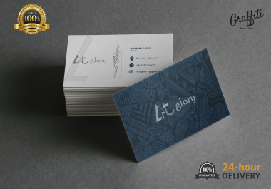 I will design a premium business card