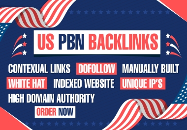 Build 10 PBN .US domains DA 70+ PA 40+ 0 spam score Quality Do follow 