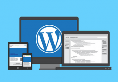 I will create a gorgeous,  responsive wordpress site for your business