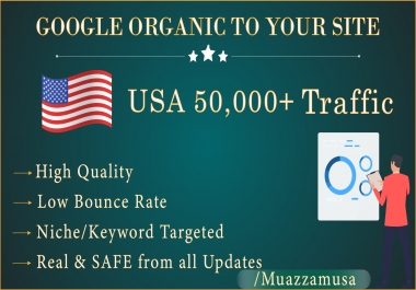 Ranking Booster - 50,000+ SEO Organic Traffic from Google For 30 days
