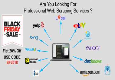 I will do web scraping,  automation,  data extraction and data mining