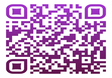 Custom QR code design with logo