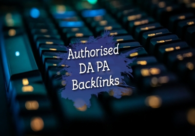 Best Authorized Backlinks with High DA PA