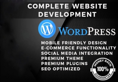 I will revamp,  recreate,  update and fix issues OR Develop a new wordpress website