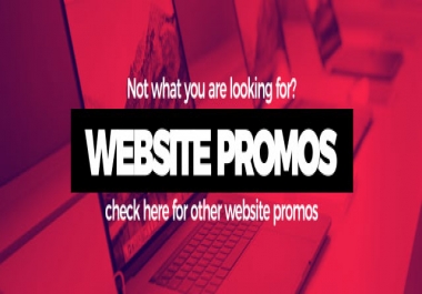 I will do amazing website promotion video in 24 hours