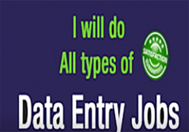 I will be your virtual assistant,  copy paste and data entry jobs