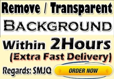 I will remove background from your images very fast