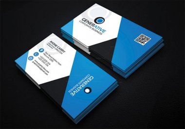 I will design a professional business card fast