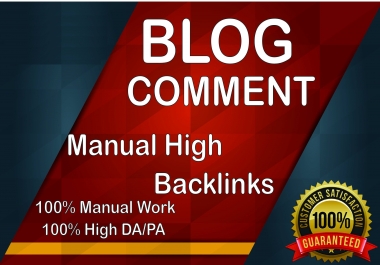 1k plus blog comment backlinks SEO manually