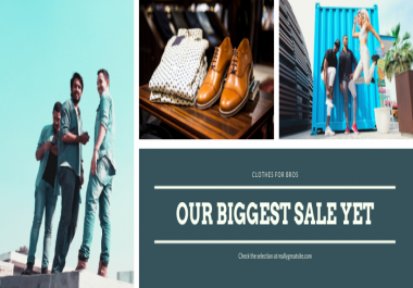 design a professional banner,  facebook cover post