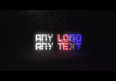 I will create an amazing youtube intro video logo animation, trailer