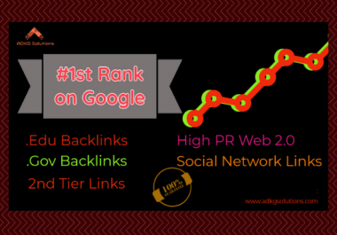 RANK YOUR WEBSITE ON 1st Page GOOGLE OR Get Money Back -Top Notch SEO2022