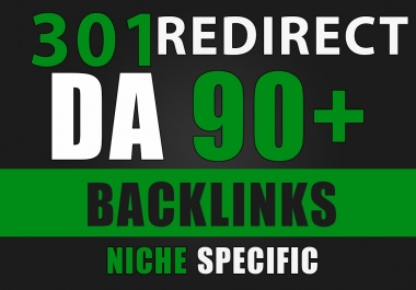 Provide 301 Redirect High Authority DA / DR Niche Related Backlink