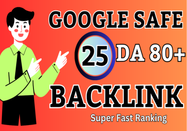 BUY 3 GET 1 FREE On Create DA 80+ Manually 25 Google Safe Ranking Backlinks