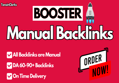High Quality DA DR Manual Backlinks For Improve Google Ranking