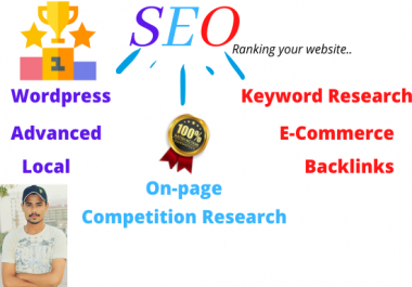I will rank your website through SEO in a professional way.