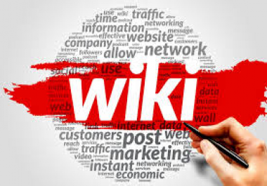 Provide 900 Wiki Mix and Article Submission Backlinks from high DA websites