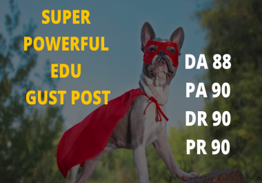 Strong EDU guest post index within 1 day