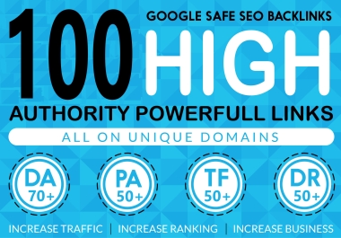 Create 100 HOMEPAGE PBN Backlinks 100 Dofollow & Permanent Links With High DA/PA/CF/TF web2.0