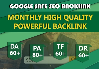Monthly White hat Off Page SEO Backlink Service