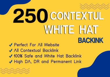 I Will Provide Contextual Dofollow Backlinks For Off Page SEO Link Building