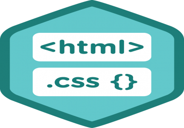 i will create a professional front end with html and css
