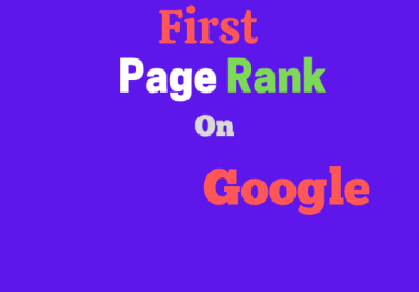 I Will Get You Google First Page Rankings Guaranteed