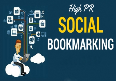 Manually Do 50 social bookmarking on high PR backlinks