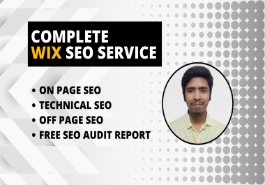 Complete Wix SEO service to boost ranking on Google