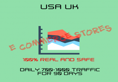 USA Web Traffic To Website For 90 Days