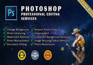 I am Graphic designer do Photoshop editing service professionally