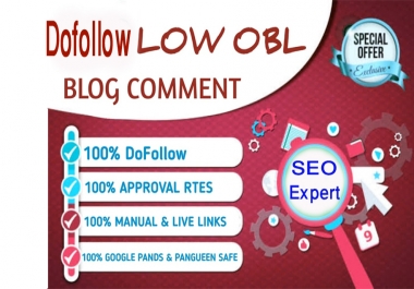 Build 100+ SEO Dofollow Blog Comments on High DA PA