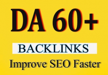 Will Provide you 5 PBN backlinks DA 60 Unbeatable Backlinks For Good SEO Results