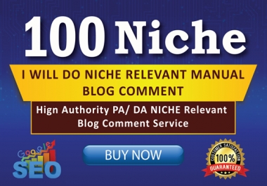 I Will Do Niche Related Blog Comments