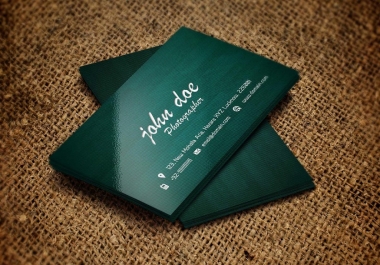I Will Provide You Unique And Professional Business Card For your Company/Business