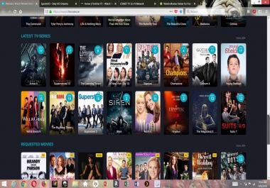 I will create movie and TV series downloading web in wordpress 2020