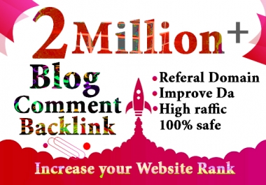 Get 2 milion gsa backlink for faster link juice and safe google index