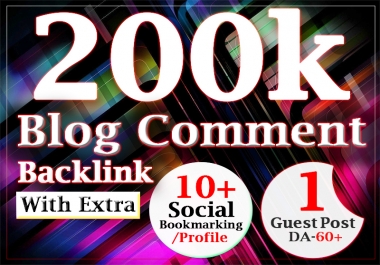 200000 blog comment gsa ser dofollow backlink for ranking