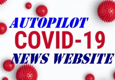Coronavirus News Fully Automated Content With Facility Adsense,  Amazon and ClickBank