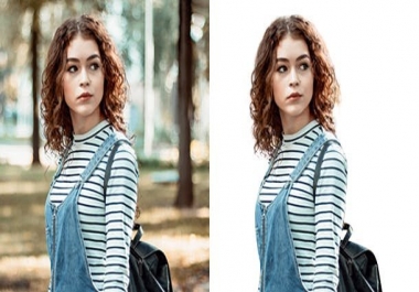 I Will remove your photo background and normal retouch your photo