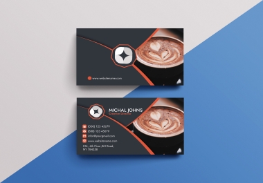 I will do professional luxury and minimalist business card design