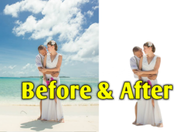Photo Background Removing Service Within 1 hour