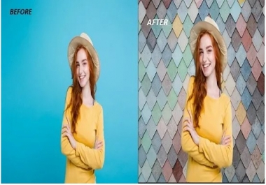 i will retouch and remove background from 20 images professionally