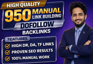 950+ High Authority Manual Moz DA 90+ SEO Dofollow Backlinks For Google Ranking Guest Post,  Web 2.0