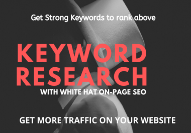 I will rank your website with strong keywords