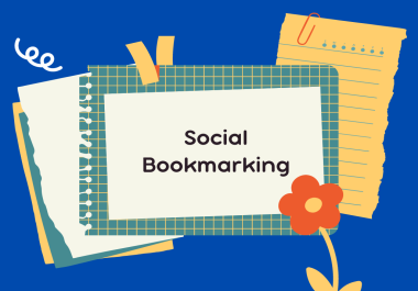 I will do 40 social bookmarking