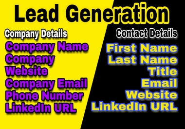 I Will Provide virtual assistant and lead generation service