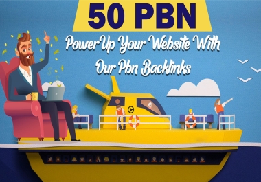 Build Powerful 50 PBN DA 50 PLUS Home Page Dofollow Backlinks